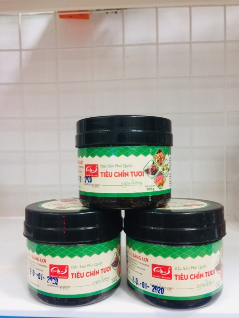 Tiêu chín tươi ngào đường Sáng Lợi 200g | BigBuy360 - bigbuy360.vn