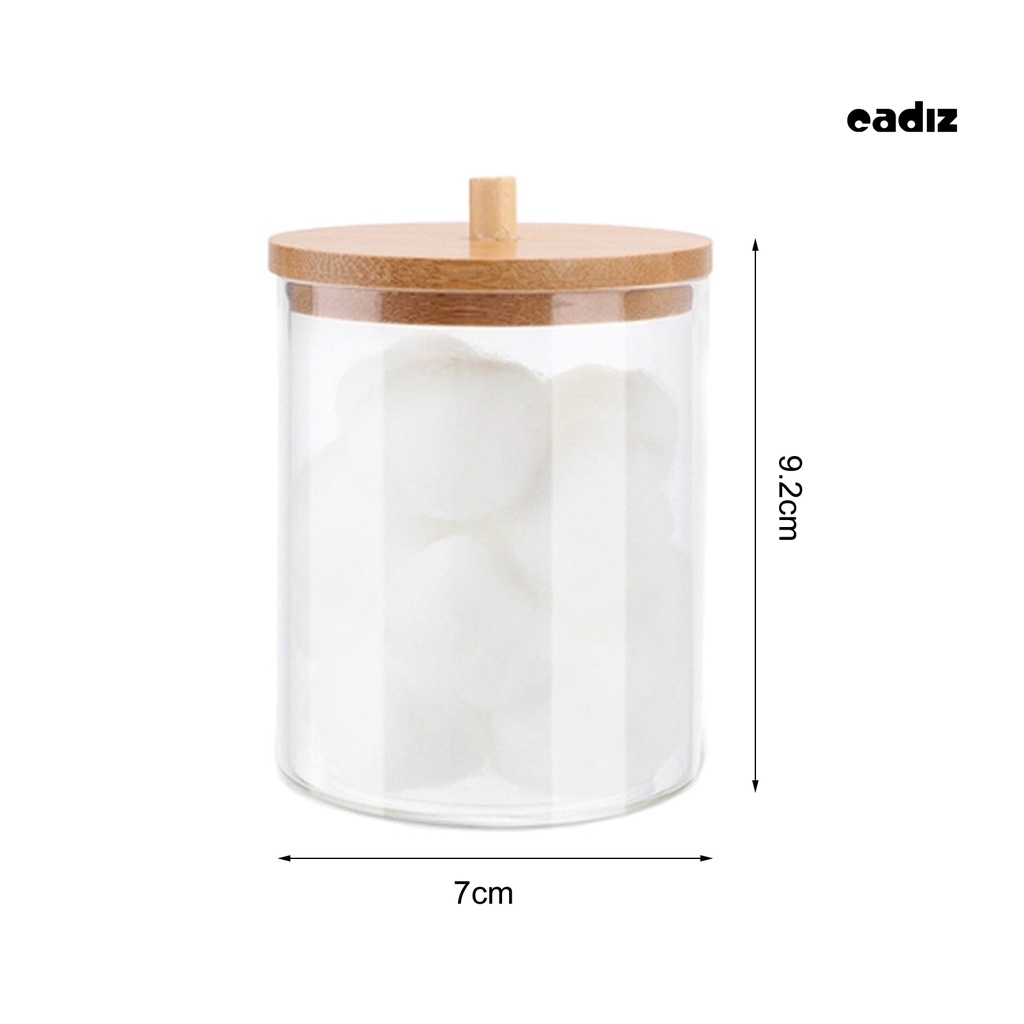 [Hàng mới về] Hộp đựng bông tẩy trang trong suốt thiết kế đơn giản đa năng tiện dụng cho gia đình