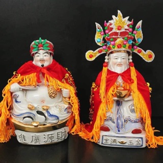 Bộ mũ  thần tài . Thổ địa