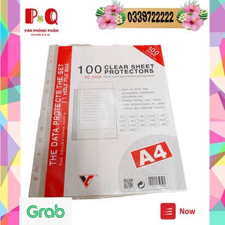 Túi sơ mi lỗ a4 20 cái tờ