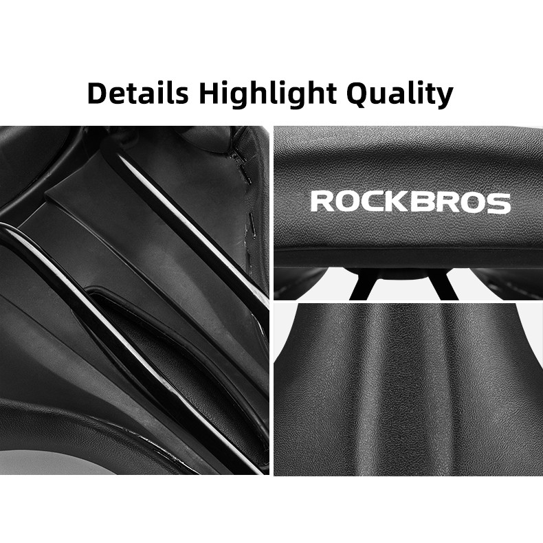 Yên xe đạp ROCKBROS 172mm cao cấp tiện dụng