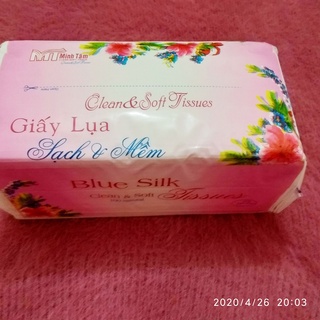 Khăn giấy lụa rút - khăn giấy - khăn ăn 240 tờ x 2 lớp
