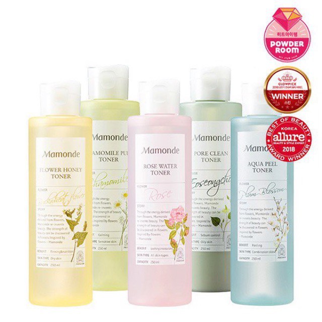 Nước hoa hồng MAMONDE toner 250ml bản mới nhất Hàn Quốc | BigBuy360 - bigbuy360.vn