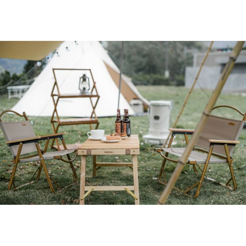 Bãn gỗ dã ngoại cao cấp Naturehike