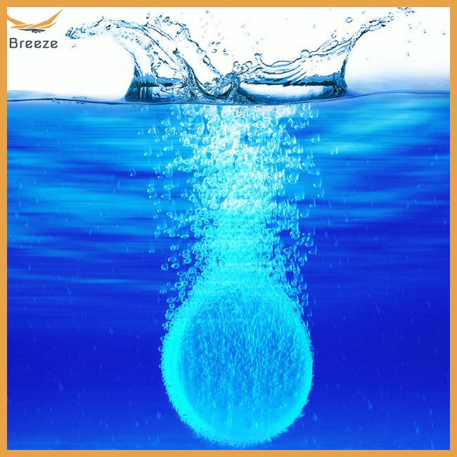 breeze 10pcs Car Windshield Wiper Glass Washer Auto Solid Cleaner Compact Effervescent Tablets Window Repair Car