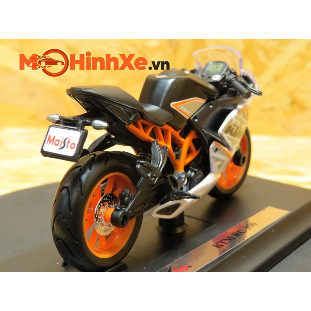 MÔ HÌNH XE KTM RC 390 1:18 MAISTO