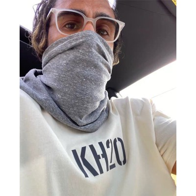 FEAR OF GOD FOG ESSENTIALS Tide brand character photo couple loose short-sleeved T-shirt