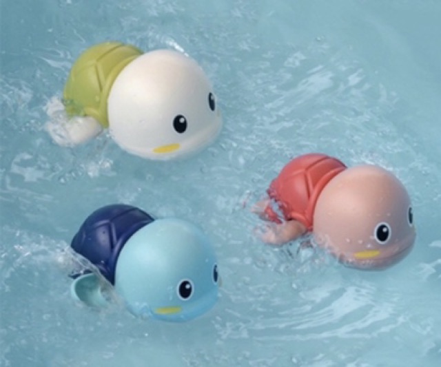 Rùa bơi vặn cót đồ chơi phòng tắm cho bé