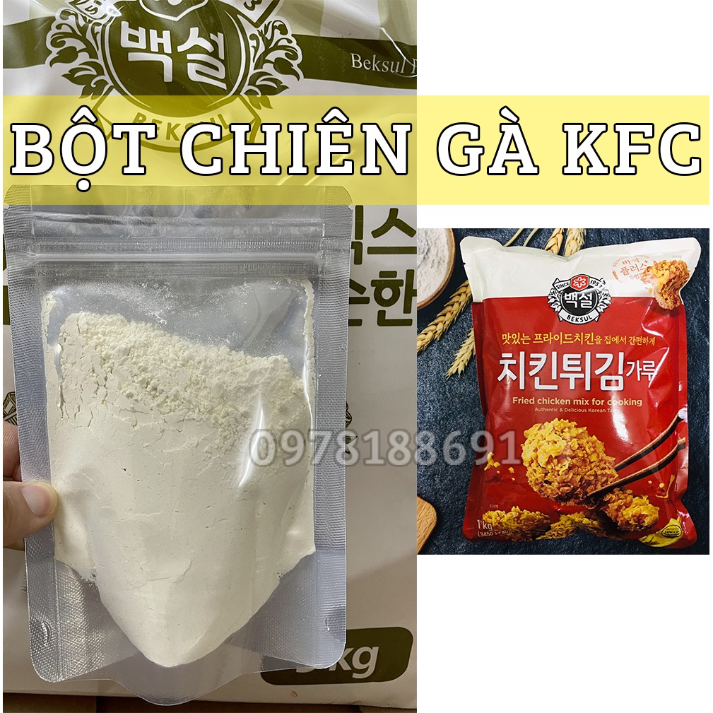 Bột chiên gà rán giòn KFC BEKSUL Hàn Quốc