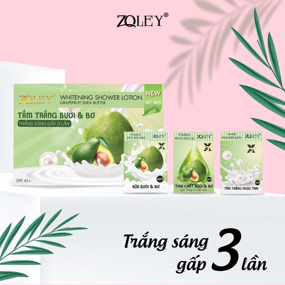 Tắm trắng Bưởi & Bơ ZOLEY | BigBuy360 - bigbuy360.vn