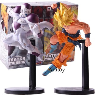 Combo 2 Mô Hình Figure Son Goku Chiến Đấu Với Frieza - Match Makers - Dragon Ball