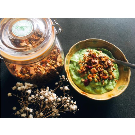 Đồ ăn vặt granola Lê Nguyệt Nuts 250g, Mix nuts tẩm mật ong,ngũ cốc giảm cân, dành cho người bận rộn | BigBuy360 - bigbuy360.vn