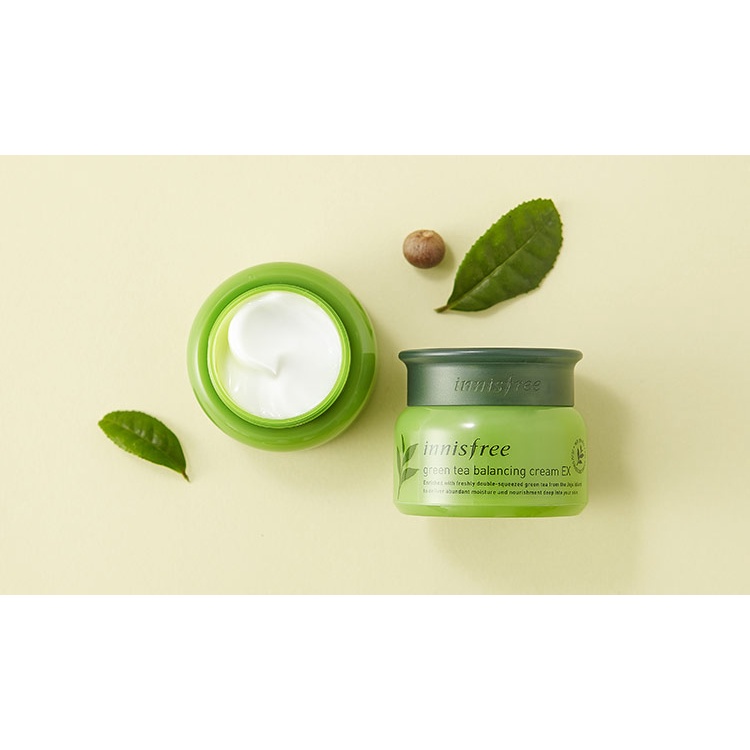 Kem Dưỡng Da Trà Xanh Innisfree Green Tea Balancing Cream EX 50ml
