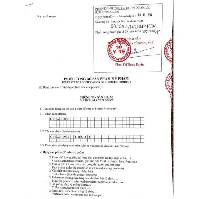 Nước hoa charme-trust-50ml mẫu mới | BigBuy360 - bigbuy360.vn