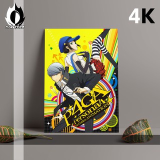 Poster hình anime persona 4 4k khổ a3
