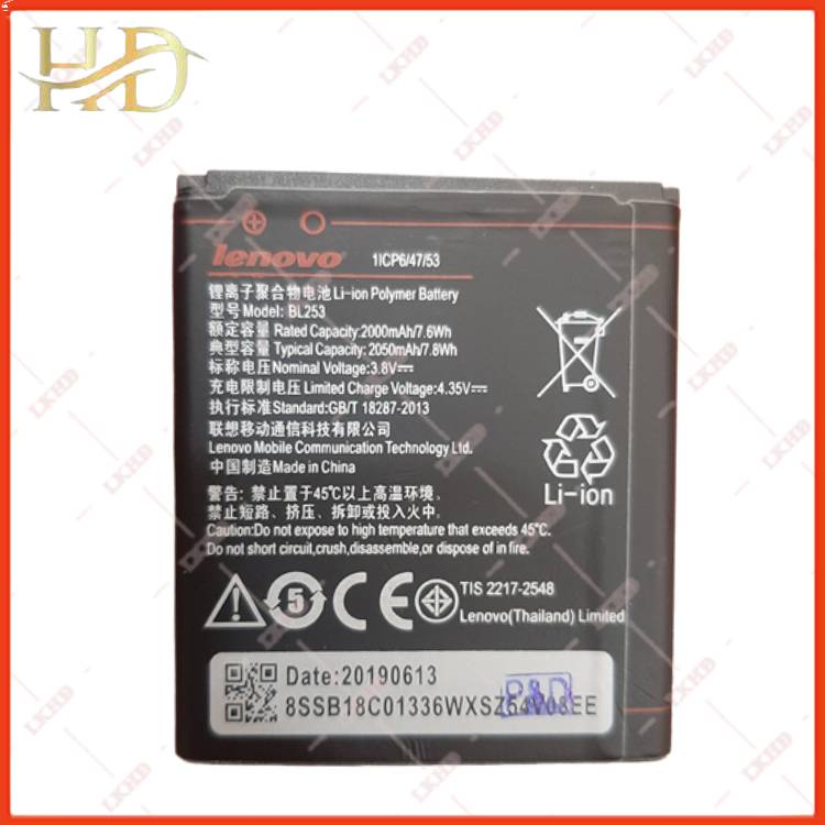 PIN THAY THẾ LENOVO BL253 / BL233 / A2010 / A3600D / A3800D