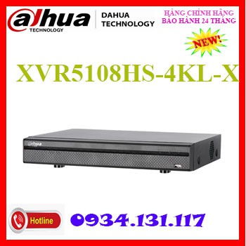 Đầu ghi hình DAHUA 8 KÊNH XVR5108HS-4KL-X