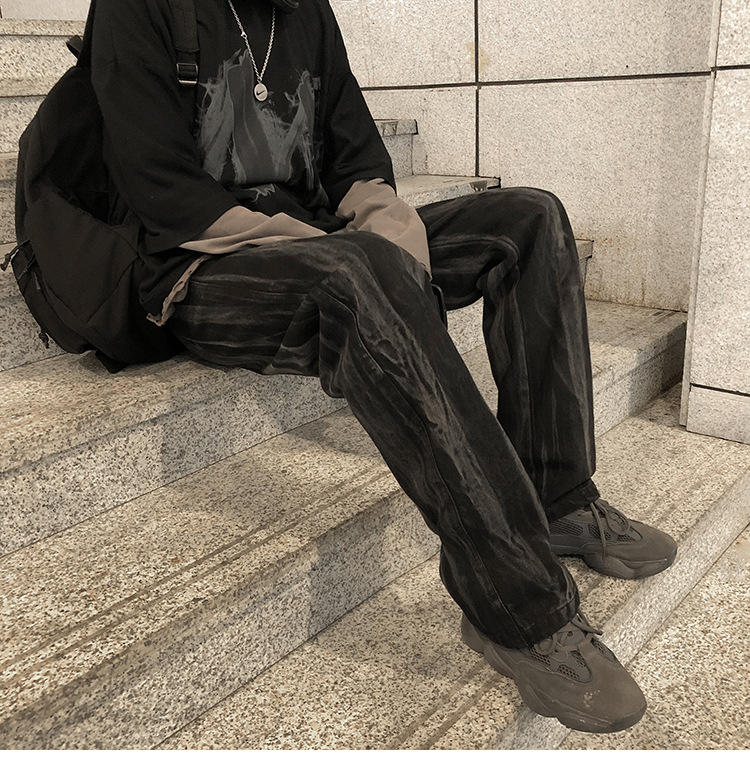 Quần Dài Ống Rộng Phong Cách Hiphop Đường Phố Cá Tính Dành Cho Nam | BigBuy360 - bigbuy360.vn