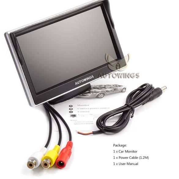 Màn Hình Theo Dõi Đỗ Xe 5 Inch TFT LCD Chất Lượng Cao | BigBuy360 - bigbuy360.vn
