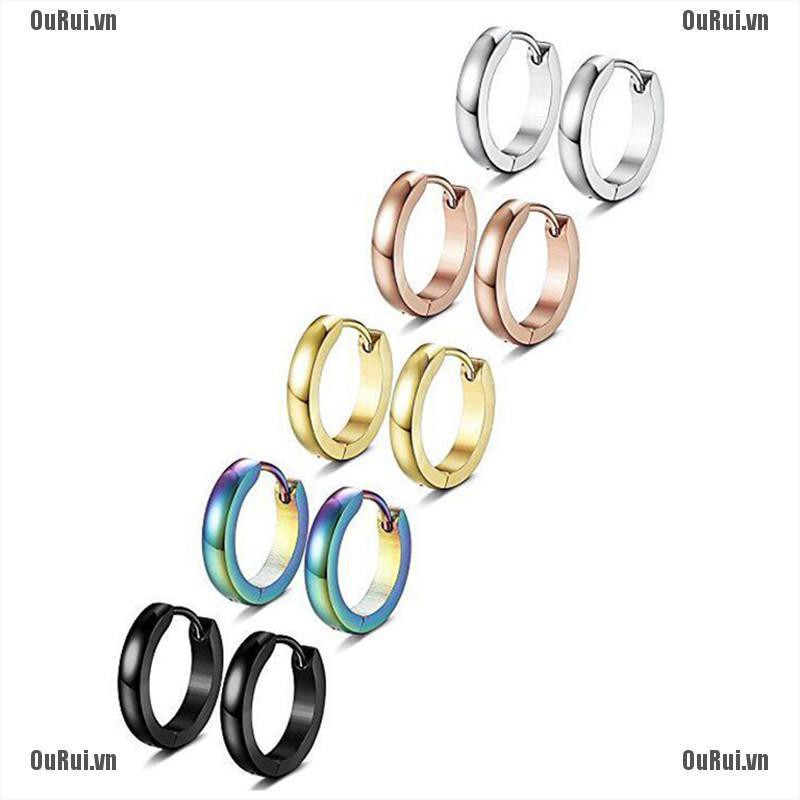 Khuyên Tai Dạng Kẹp Bằng Thép Không Gỉ Thời Trang Cho Nữ