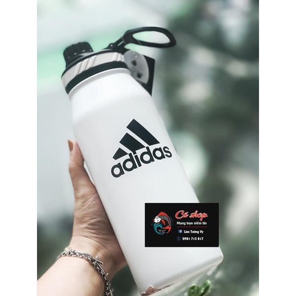 Bình nước giư nhiệt chính hãng Adidas của Mỹ- Giá 1 bình 1 lít