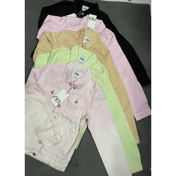 ÁO JACKET JEANS Z@RA - ẢNH CHỤP THẬT