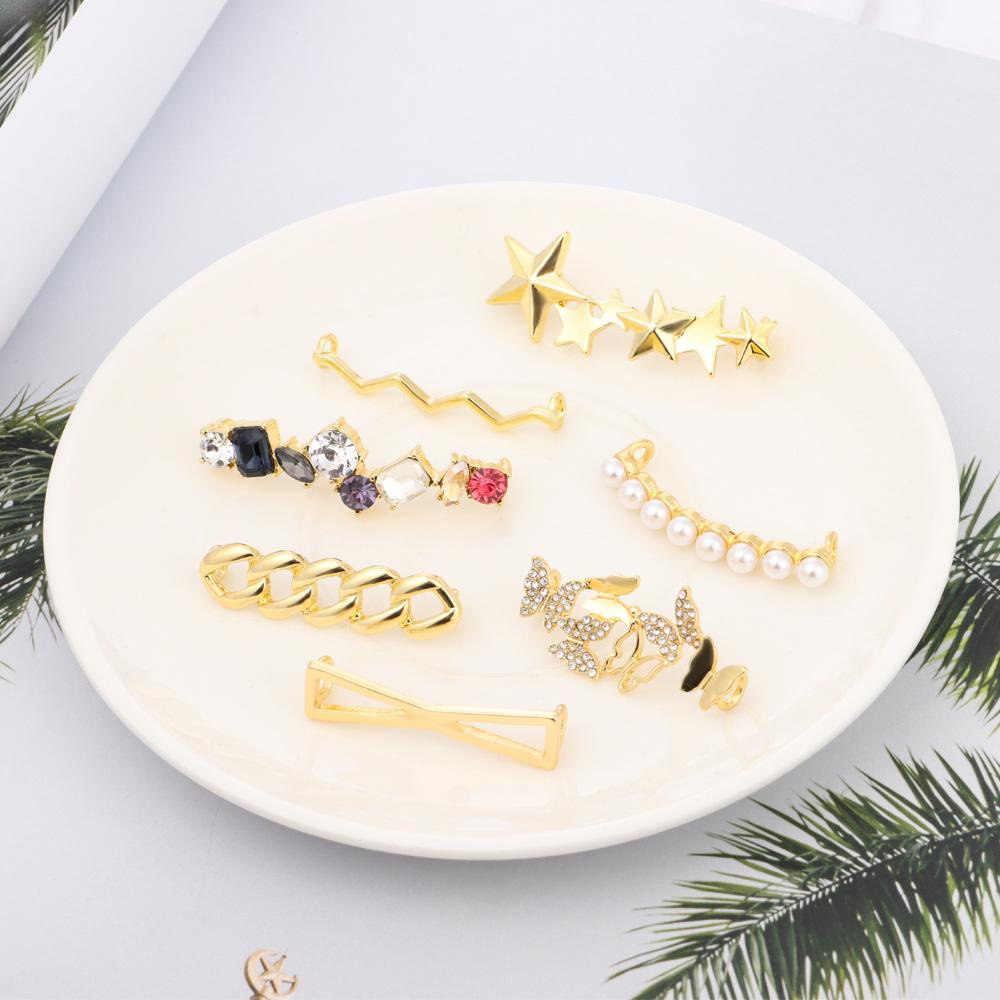 1 / 8 Phụ Kiện Kẹp Dây Giày Nhiều Màu Charms