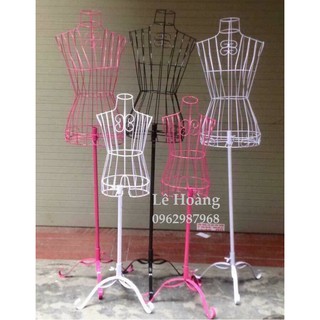 Khung Sắt Manocanh 2 Chiếc treo quần áo