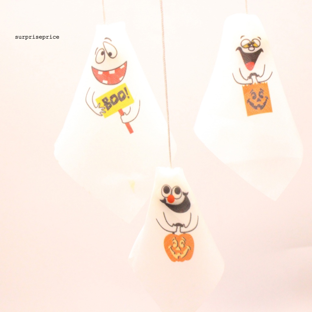 Đạo Cụ Treo Trang Trí Halloween Hình Con Ma Dễ Thương