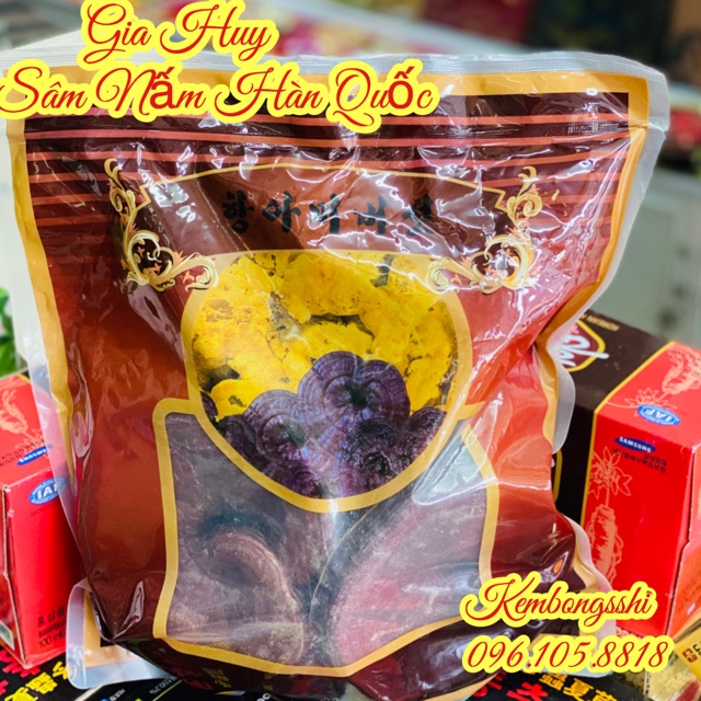 [HÀNG MỚI VỀ] Nấm Linh Chi Đỏ 6 Năm Tuổi Hàn Quốc Túi Nâu 1kg