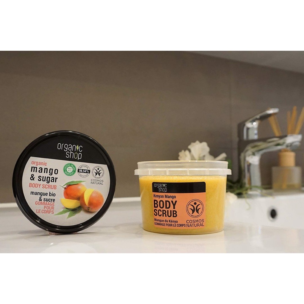 Tẩy Tế Bào Chết Cơ Thể Organic Shop Body Scrub