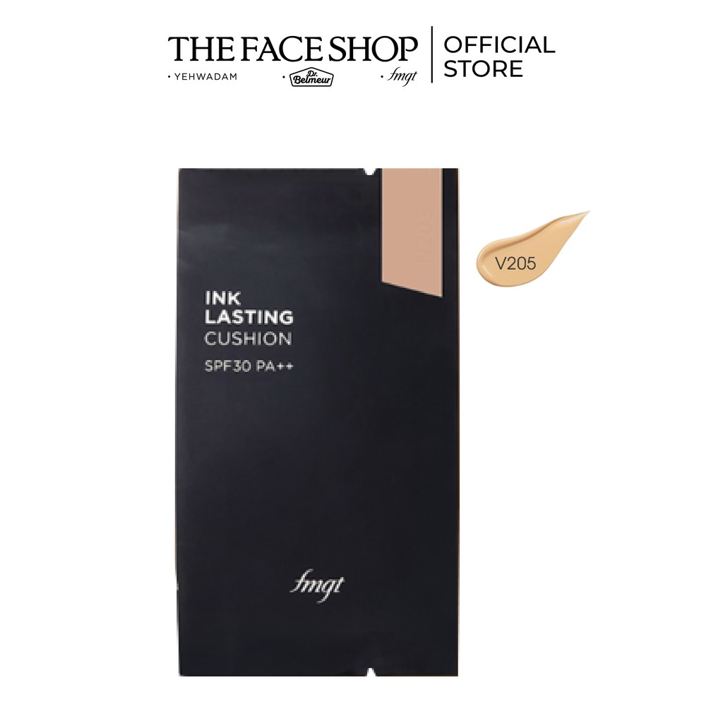 [Mã COSTFS205 -8% đơn 250K] Phấn Nước Trang Điểm (Lõi) TheFaceShop Ink Lasting Cushion (Refill) 15g