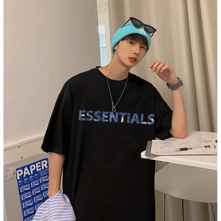 Áo Thun ESSENTINALS season 2022 unisex form rộng cho nam và nữ