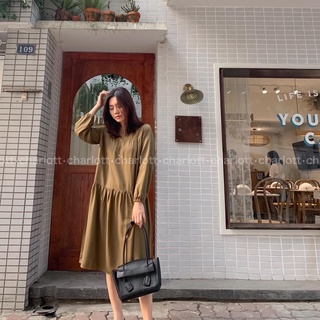 Đầm midi vintage