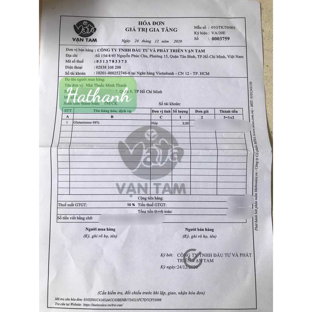 Viên uống trắng da, tạo mùi thơm cơ thể Glutanionne 98% | Thế Giới Skin Care