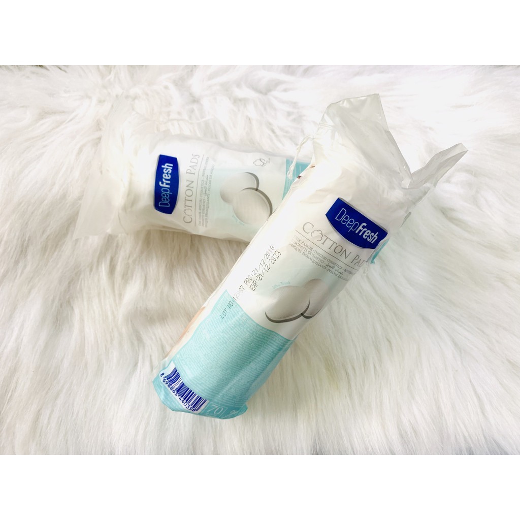 BÔNG TẨY TRANG DEEP FRESH 70 MIẾNG
