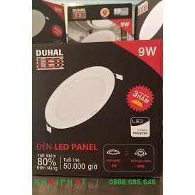 DUHAL Đèn LED DOWNLIGHT ÂM TRẦN Panel CAO CẤP, GIÁ RẺ 9W SDGT509 - KHẢI PHÁT ELECTRIC