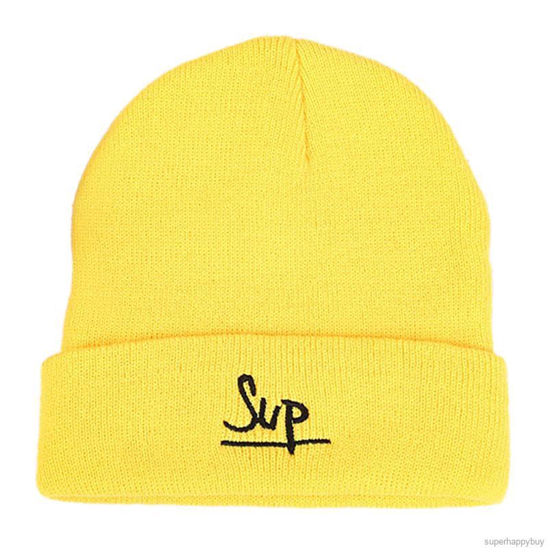 Mũ Len Beanie In Chữ Cho Nam Và Nữ