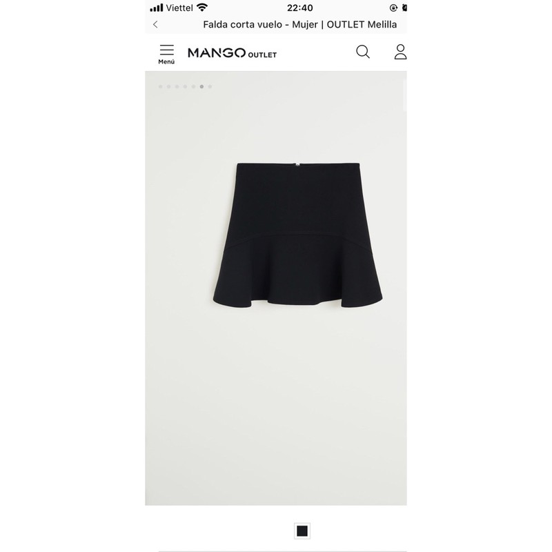 Chân váy mango auth