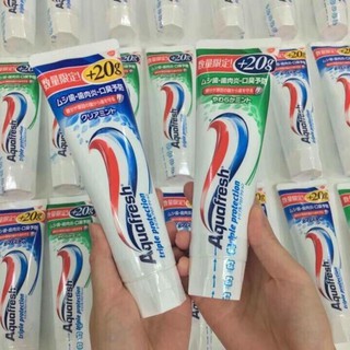 Kem đánh răng Aquafresh 140g - Nhật Bản
