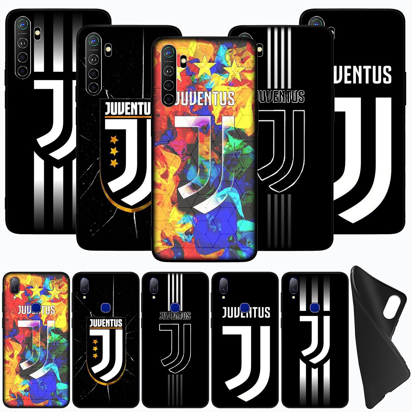 Ốp Điện Thoại Silicon Mềm In Logo Juventus Cho Oppo Realme 6i 6 5 Pro 5i 5s Q C2 C3 C11 C12 C15