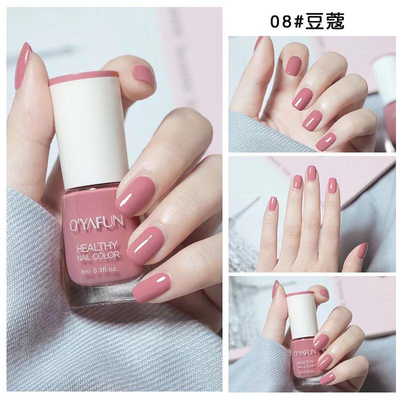 Sơn móng tay Comavi OYAFUN dạng lột nhiều màu nhanh khô