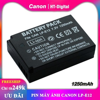 Pin máy ảnh Canon LP-E12 LPE12 Pin máy ảnh Canon EOS M10 100D M20