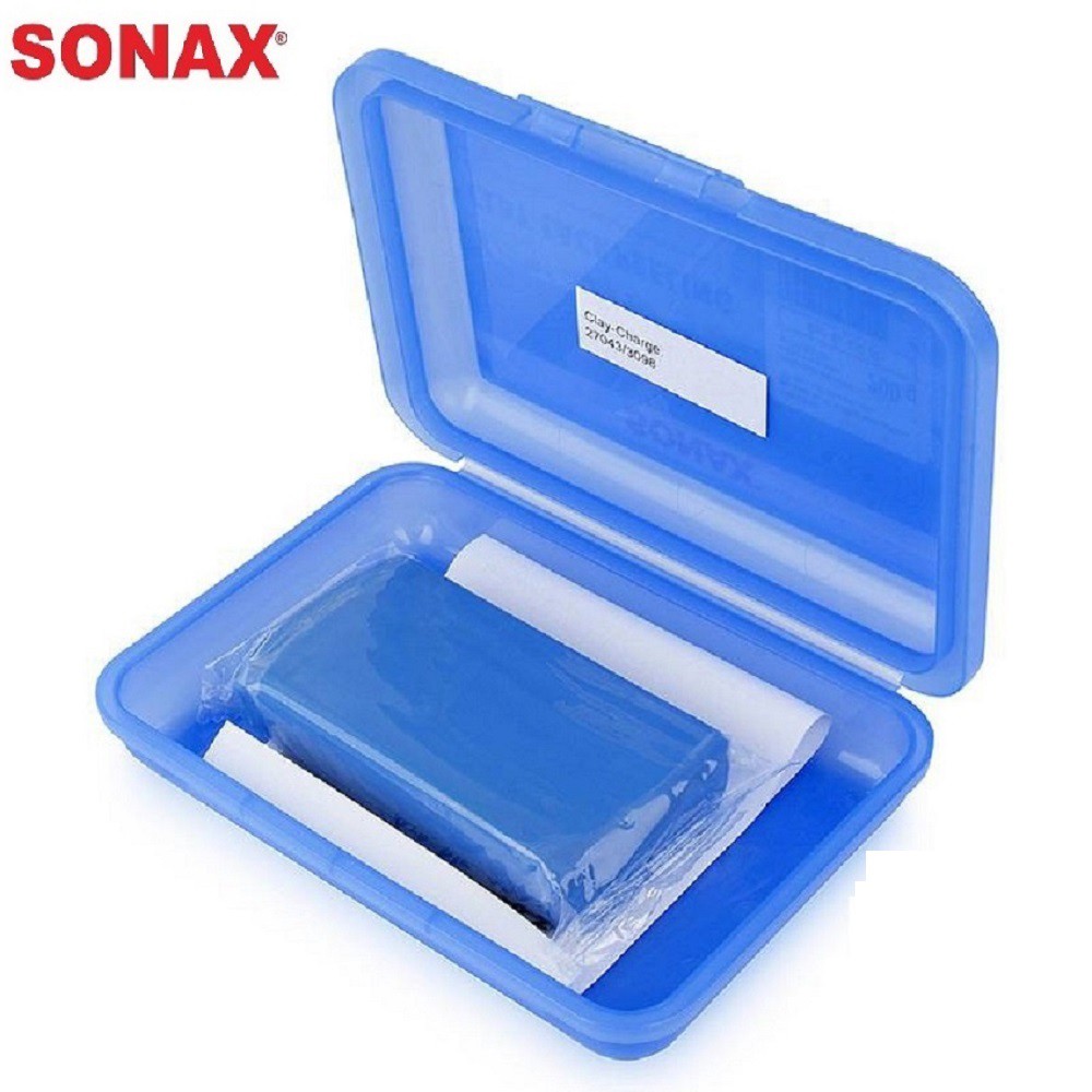 [ Đất sét chuyên dụng tẩy bụi sơn ] Sonax 450205 dùng để loại bỏ bụi sơn, bụi công nghiệp, rỉ sắt trên bề mặt sơn,vv..