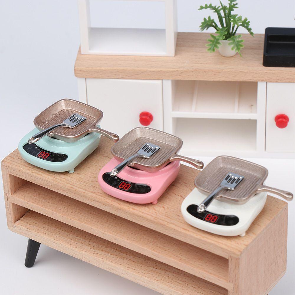 RAINBOW Bộ Đồ Chơi Nấu Ăn Cho Nhà Búp Bê