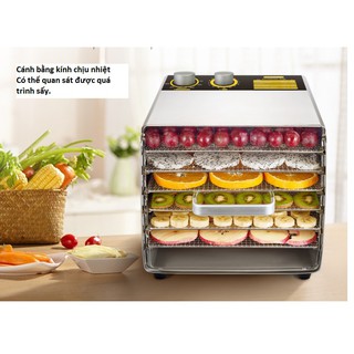 Máy sấy thực phẩm 6 khay loại cớ hãng Septree