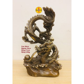 Rồng phun Châu - Tượng Đồng Phong Thủy