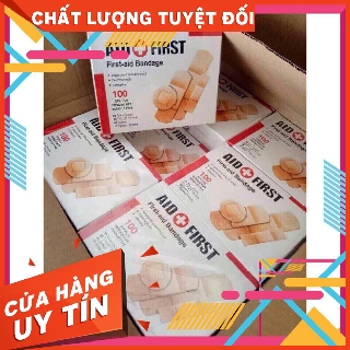 HỘP 100 MIẾNG BĂNG URGO AID FIRST
