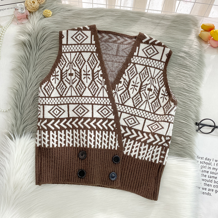 Áo Len Nữ Cộc Tay Cổ Chữ V Thời Trang Hàn | BigBuy360 - bigbuy360.vn