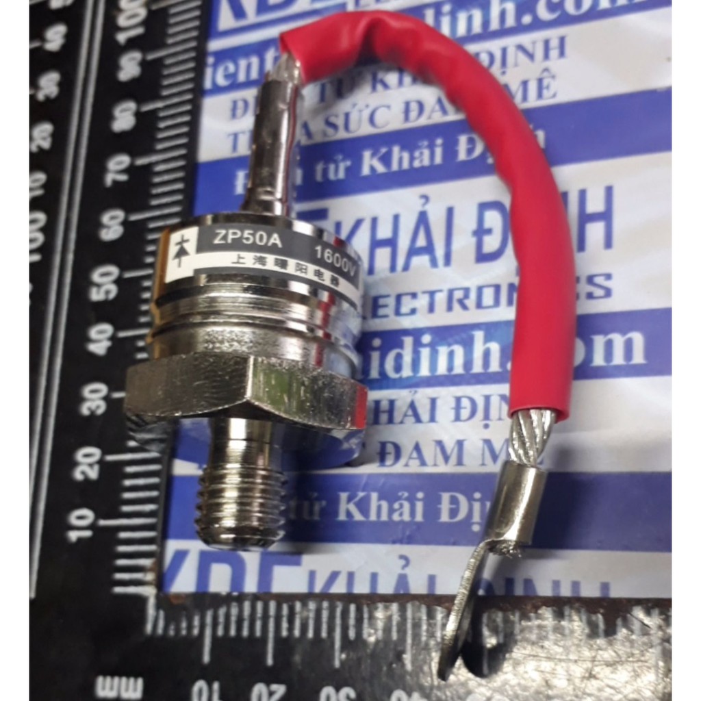 DIODE chỉnh lưu đầu vặn ốc ZP50A 2CZ50A 50A 1600V, đầu M12 kde4806